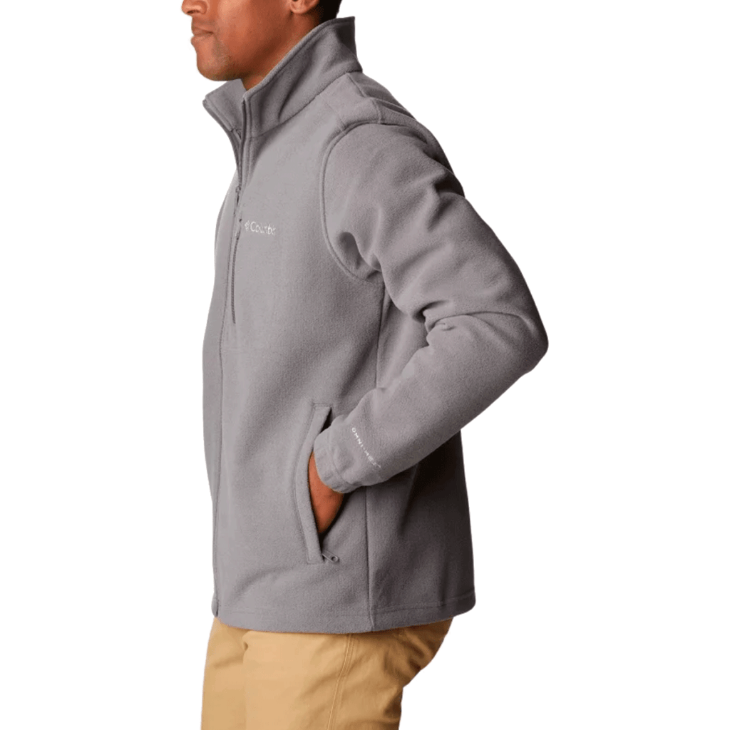 Campera Columbia Omni Heat Hot Dots III Full Zip Gris — NETPC