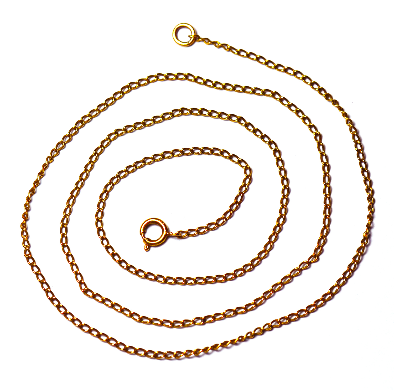 NG 15 9ct Gold Curb Chain Netstore Jewellery Australia