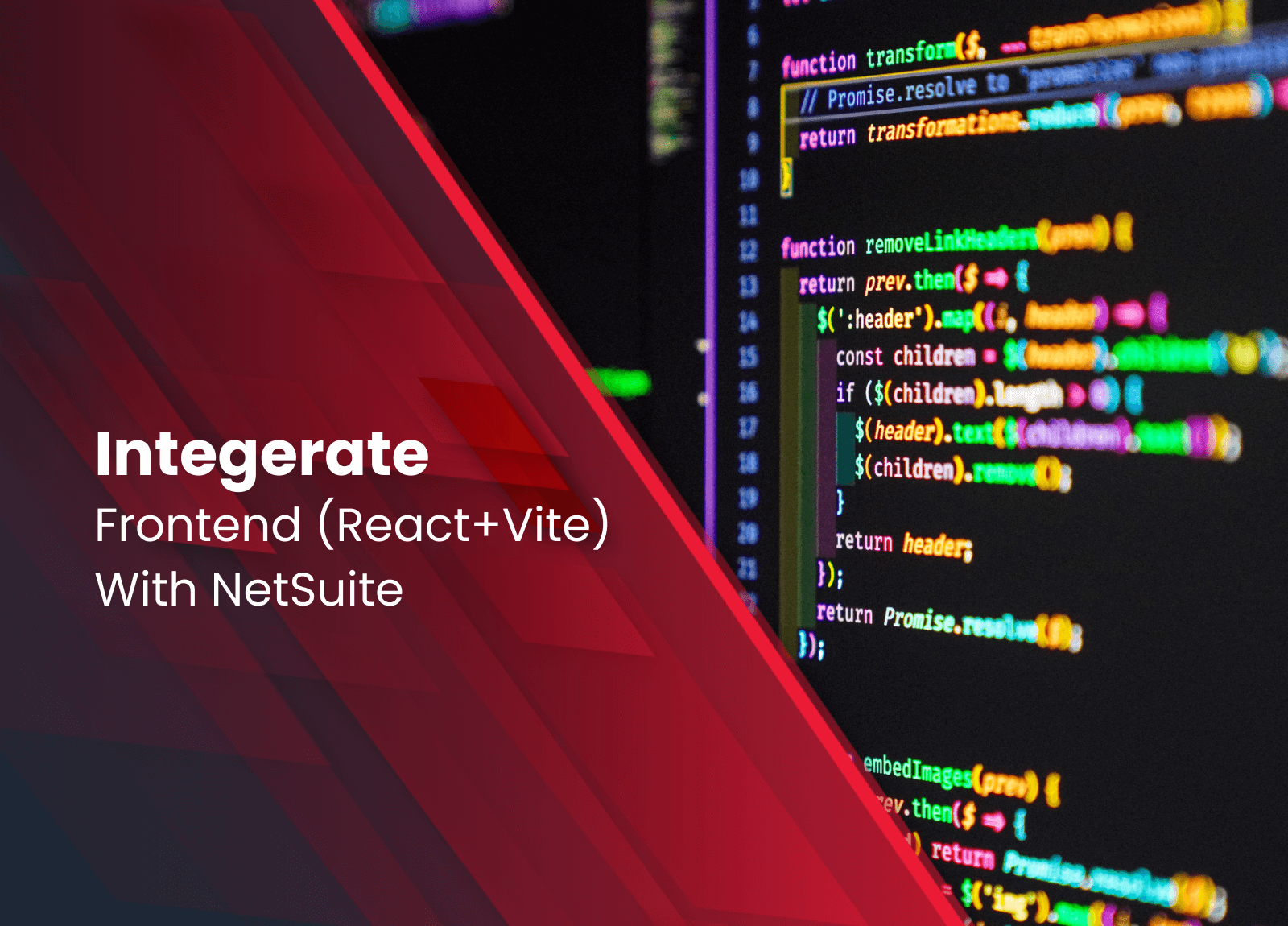 Getting Started Integrate Frontend (Vite + Reactjs) with NetSuite