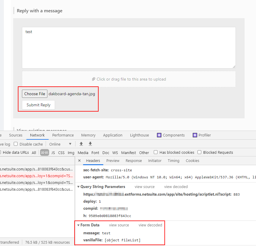 RE Uploading/POSTing a file to the File from an outside web