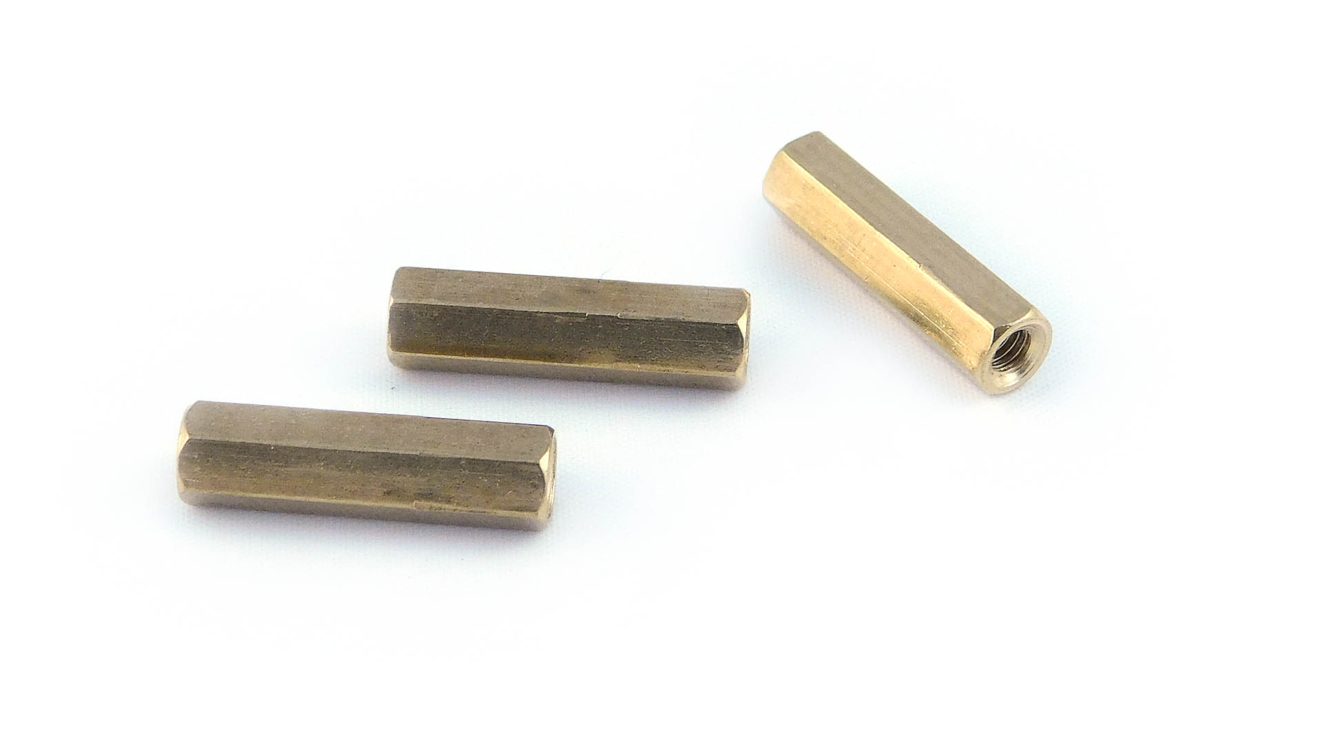 Nettigo Brass hex spacer 18 mm, F/F, M3