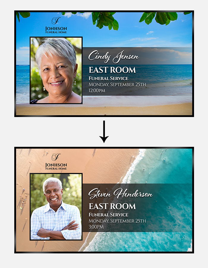 Digital Signage for Funeral Homes Netvisual Digital Signage