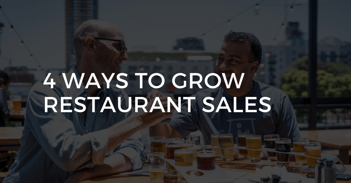 4 Ways to Grow Restaurant Sales NetWaiter