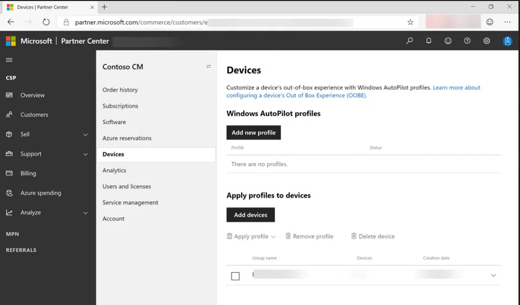 Autopilot Setup with a hardware reseller Network Antics