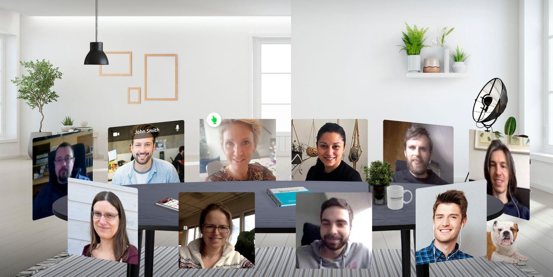 Make virtual meetings personal again Virtual meeting room Networkapp