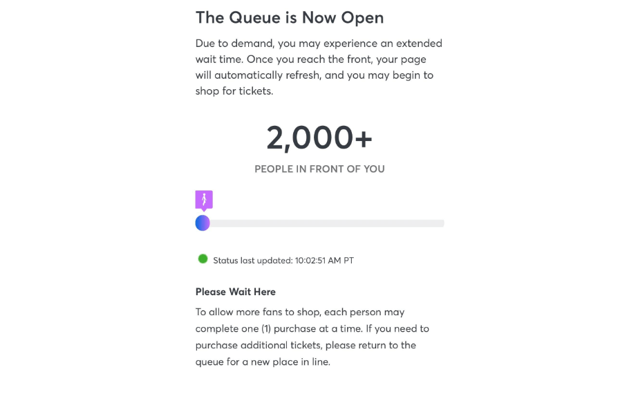 Does Ticketmaster Randomize The Queue NetworkBuildz