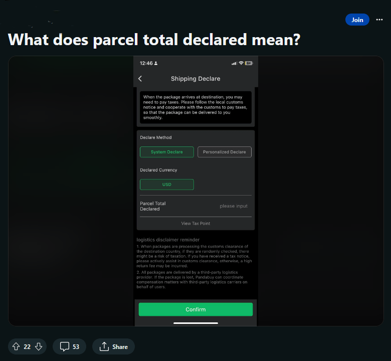 How To Declare On Pandabuy NetworkBuildz
