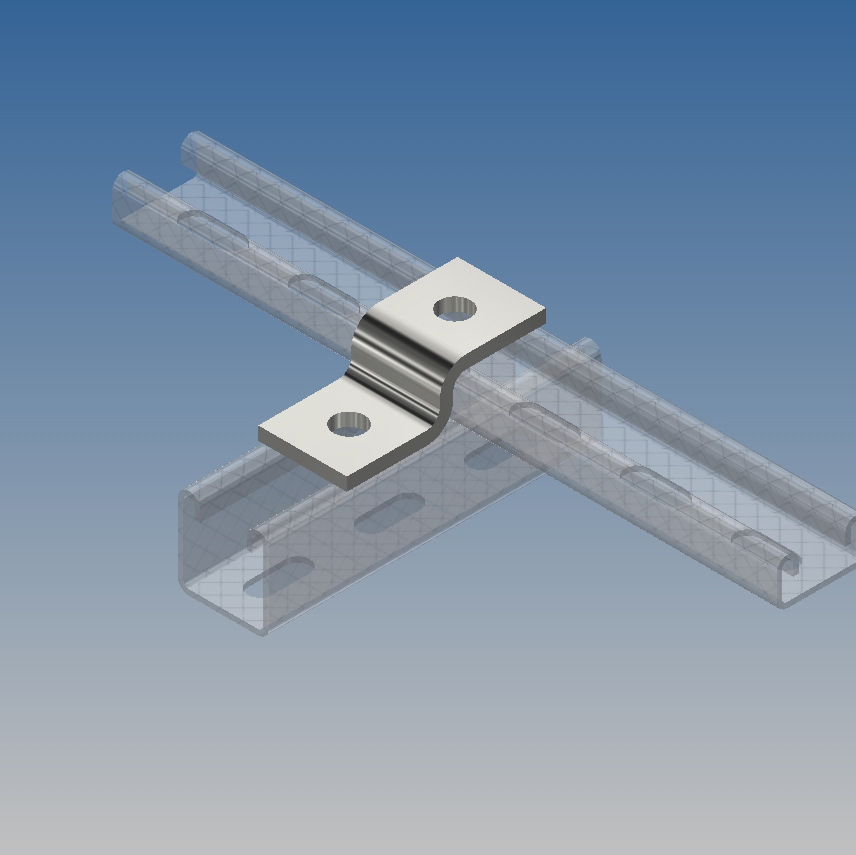 P4045 Z Bracket - Network Cable and Pipe