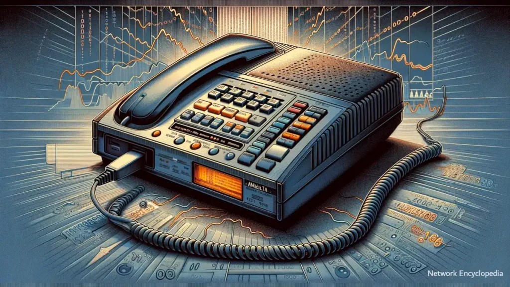 Analog Modem Tracing the Evolution from Acoustic Couplers to 56K NETWORK ENCYCLOPEDIA