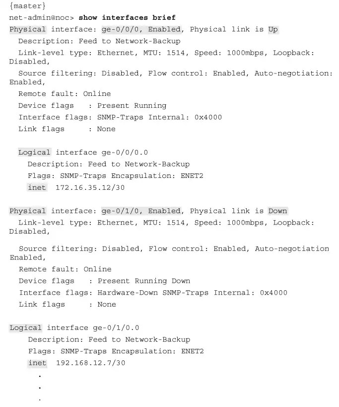 Basic Configuration of a Juniper Router NETWORK ENCYCLOPEDIA