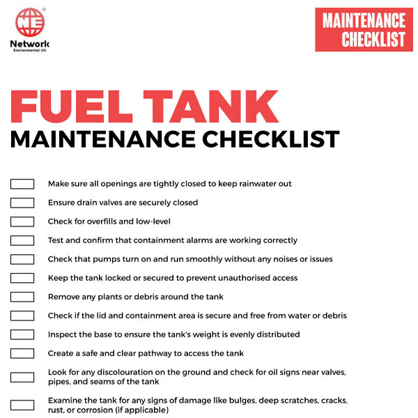 Fuel Storage Tank Maintenance Network Environmental UK
