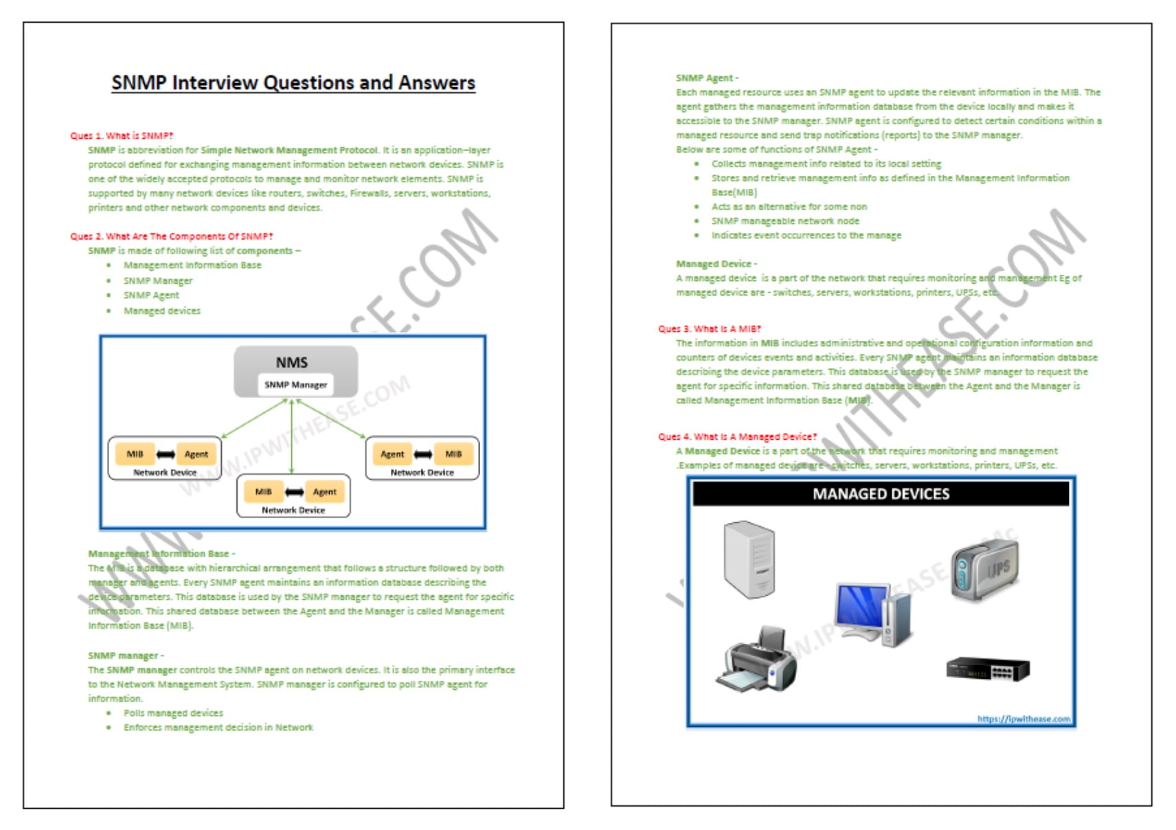 SNMP Network Interview Snmp network interview