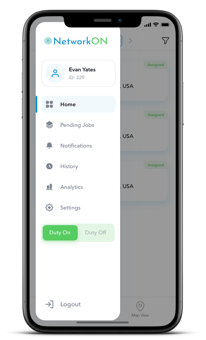 AI Powered Delivery Management Software NetworkON