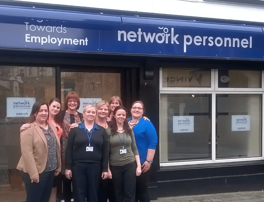 Our team in Cavan who our first clients onto the JobPath