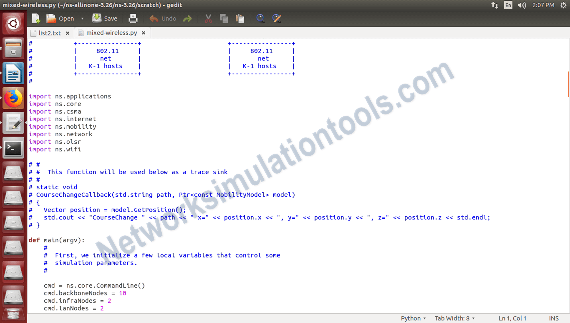 Writing Scripts NS3 Examples How to run NS3 Scripts Tutorials