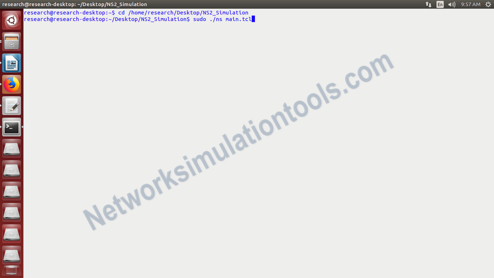 NS2 Research Projects (No 1 Support) How to run TCL file in NS2