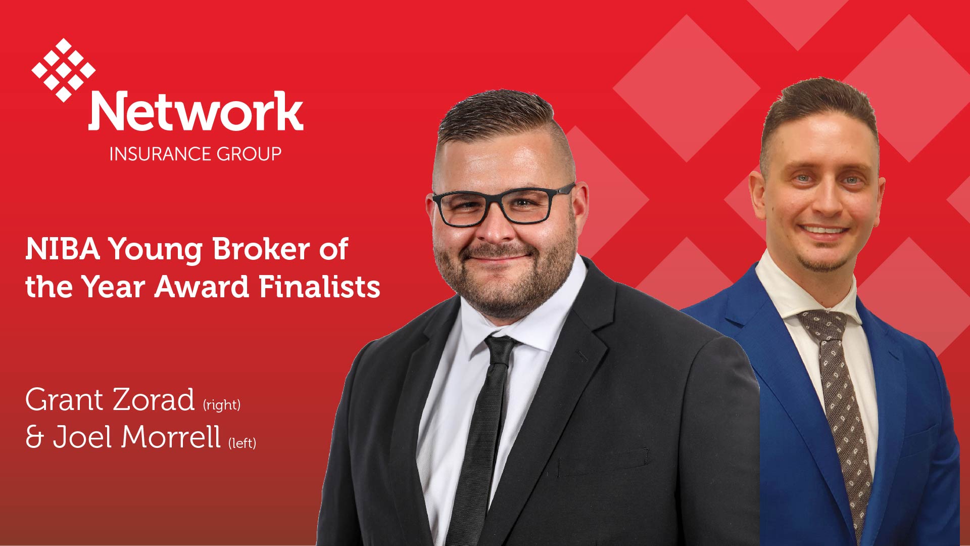 Network Insurance Group brokers on the shortlist for the prestigious