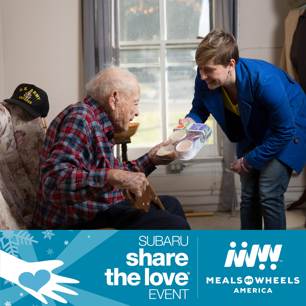 Meals On Wheels St. Petersburg participates in Subaru Share the Love