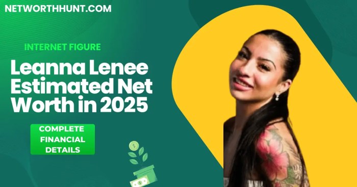 What is Leanna Lenee Net Worth in 2025 | Full Details - Net Worth Hunt