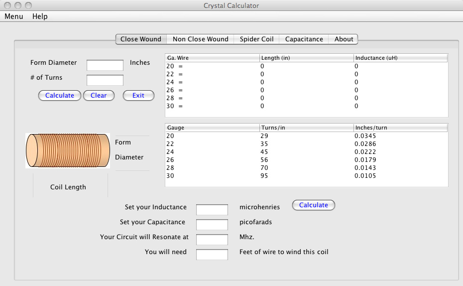 Coil Calculator