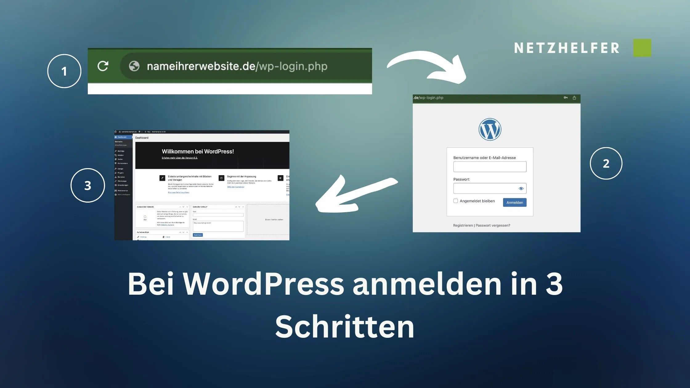 Wie kann ich mich bei WordPress einloggen? Standard WPLogin