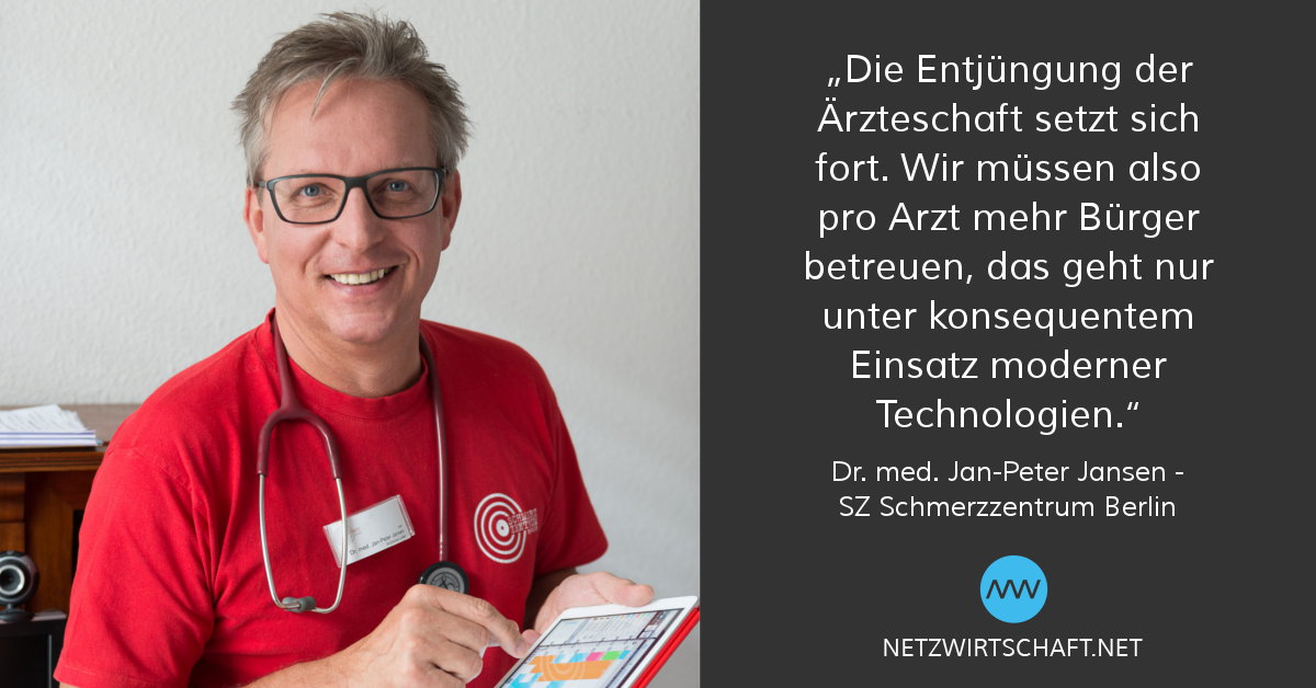 Dr. med. JanPeter Jansen Schmerzzentrum Berlin Netzwirtschaft