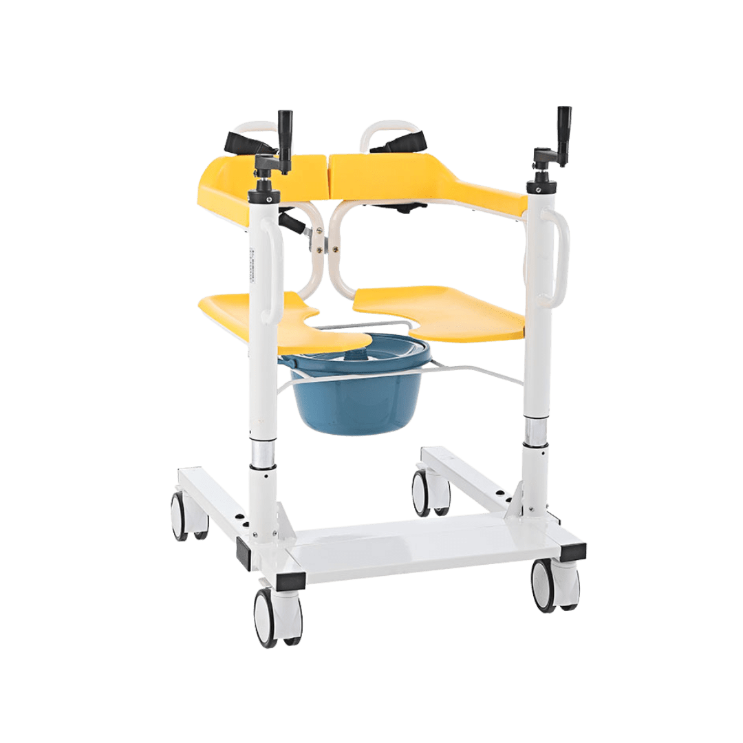 Manual Crank Transfer Shower Commode Chair NEU Industries