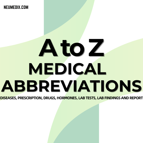Common Medical Abbreviations and terms ABCs of Medicine