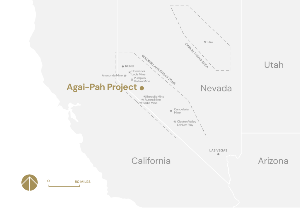 Agai Pah Property Nevada Canyon Gold