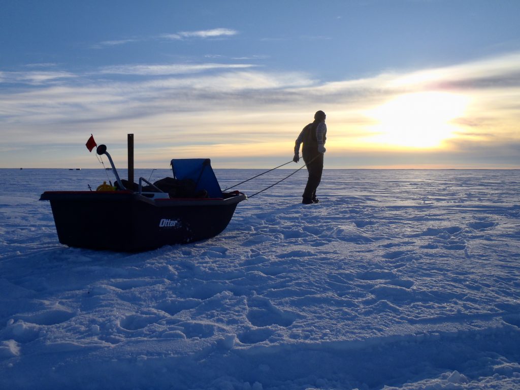 Do Something New Ice Fishing for Mille Lacs Tullibees Never A Goose