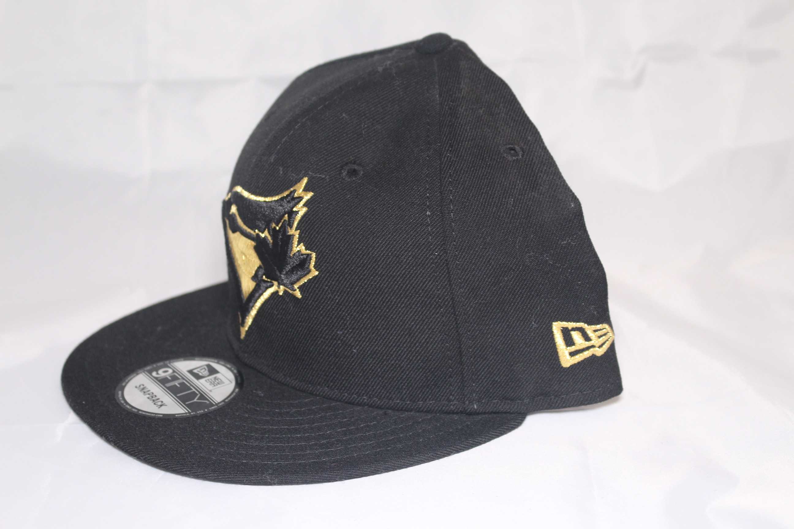 New Era Cap MLB Toronto Blue Jays 9Fifty Black/Gold Snapback Cap NeverDated