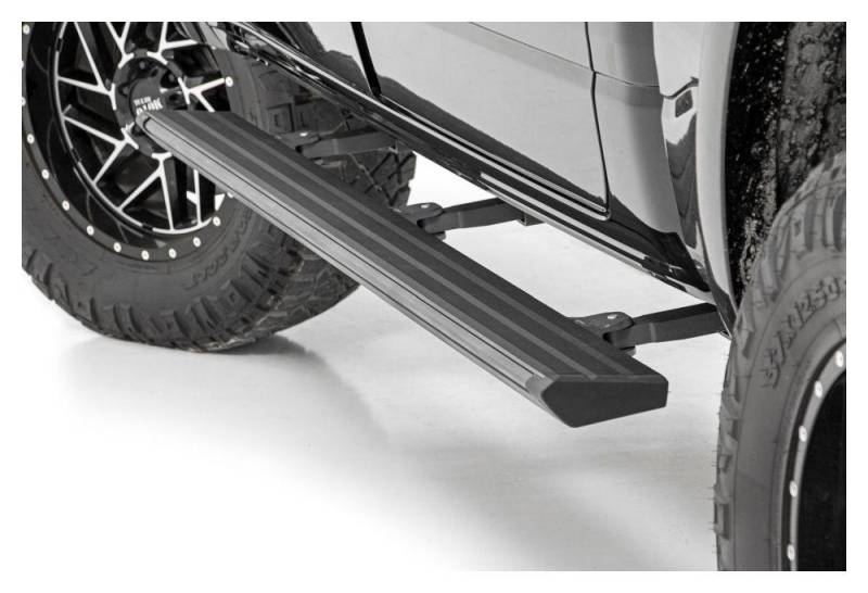 Rough Country PSB11518 Retract Electric Power Running BoardsBlack