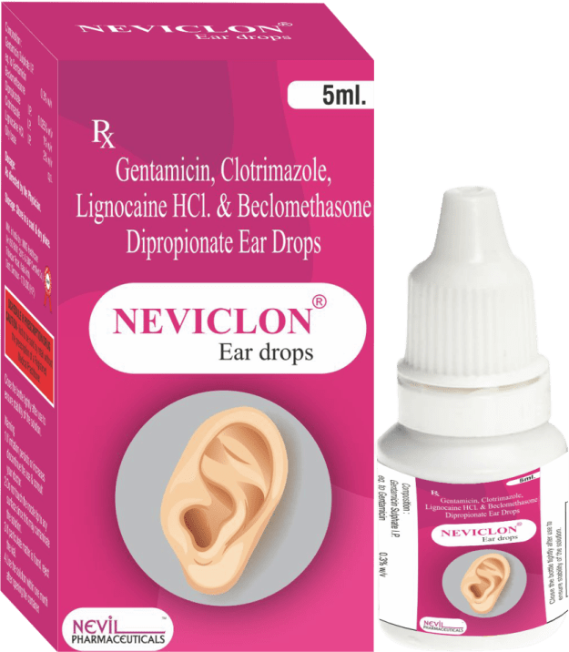 Neviclon Ear Drop Nevil Pharmaceuticals