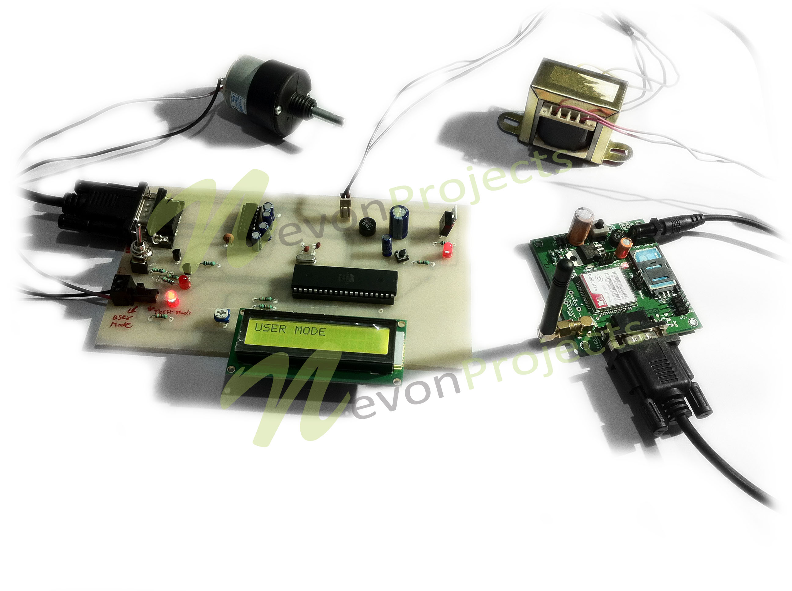 Vehicle Theft Detection/Notification And Remote Engine Locking