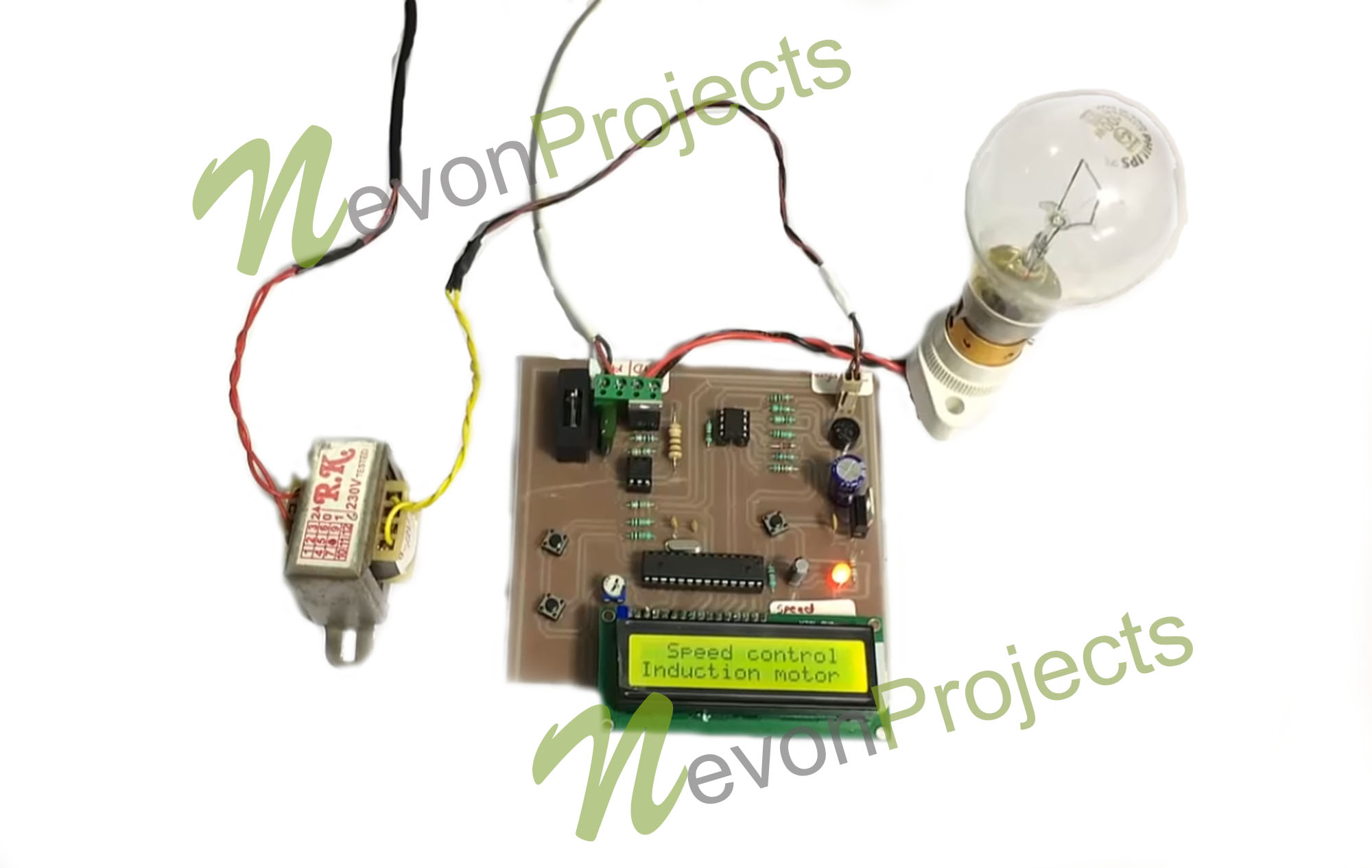 Induction Motor Speed Controller Project