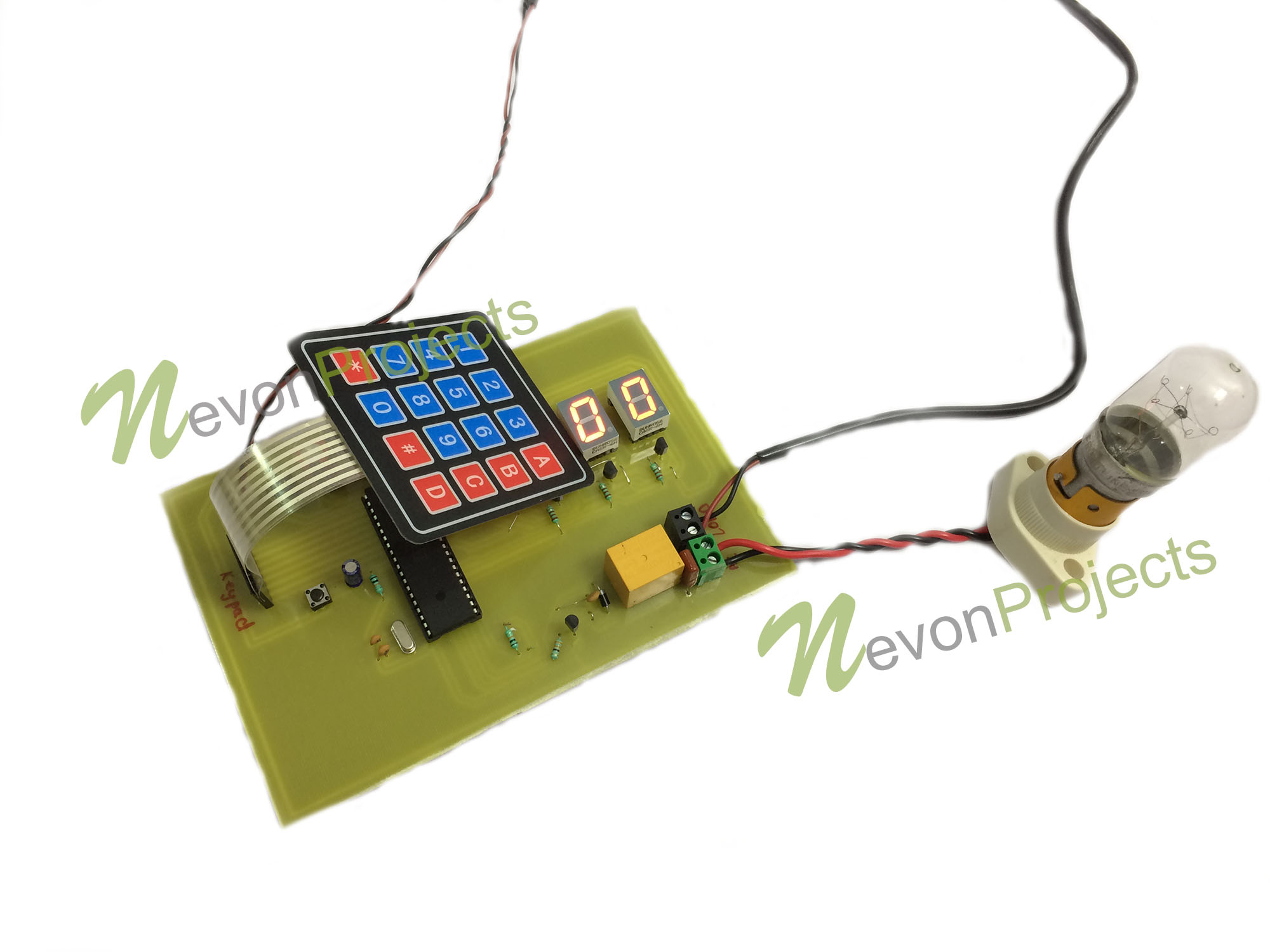 Testing Life Cycle Of Electrical Loads Using Down Counter