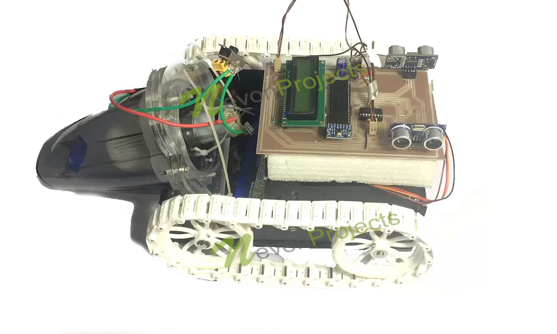 Automatic Vacuum Cleaner Robot Project