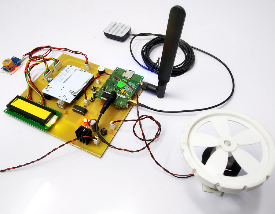 Arduino based Alcohol Sense Engine Lock & GPS Nevon Projects