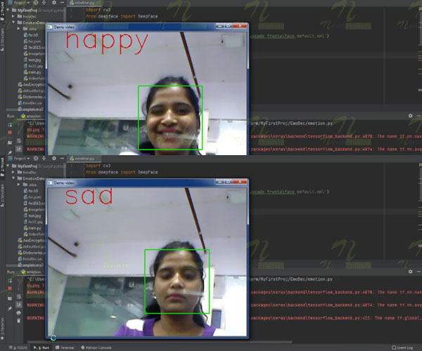 Facial Emotion Detection using Python NevonProjects