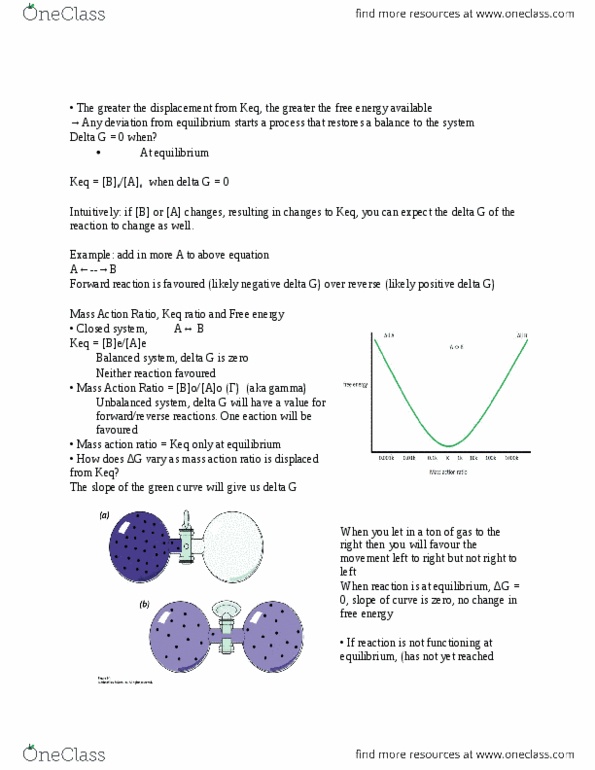 How To Find Delta G From Keq