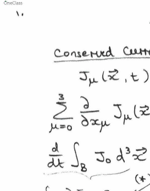 Class Notes for PHYSICS 151 at Harvard University