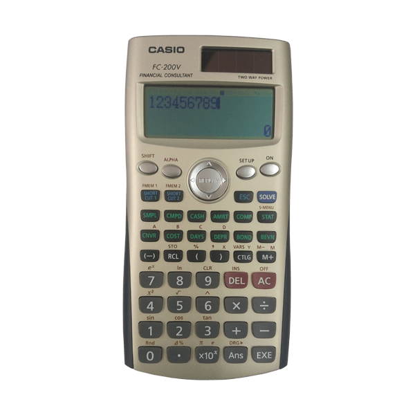 Casio Electronic Financial Calculator New Heminway