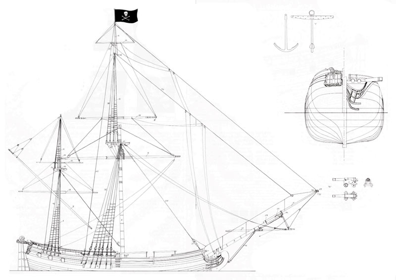 Pirate ship model plans Best Ship Models