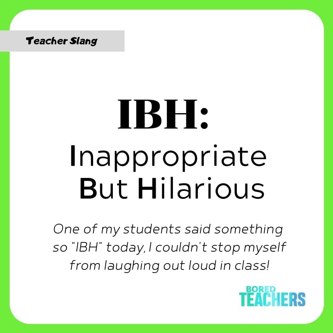 Teacher Slang 30 Words For Educators Only