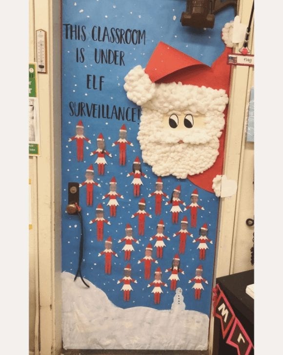 45 Festive Classroom Doors to Get in The Holiday Spirit