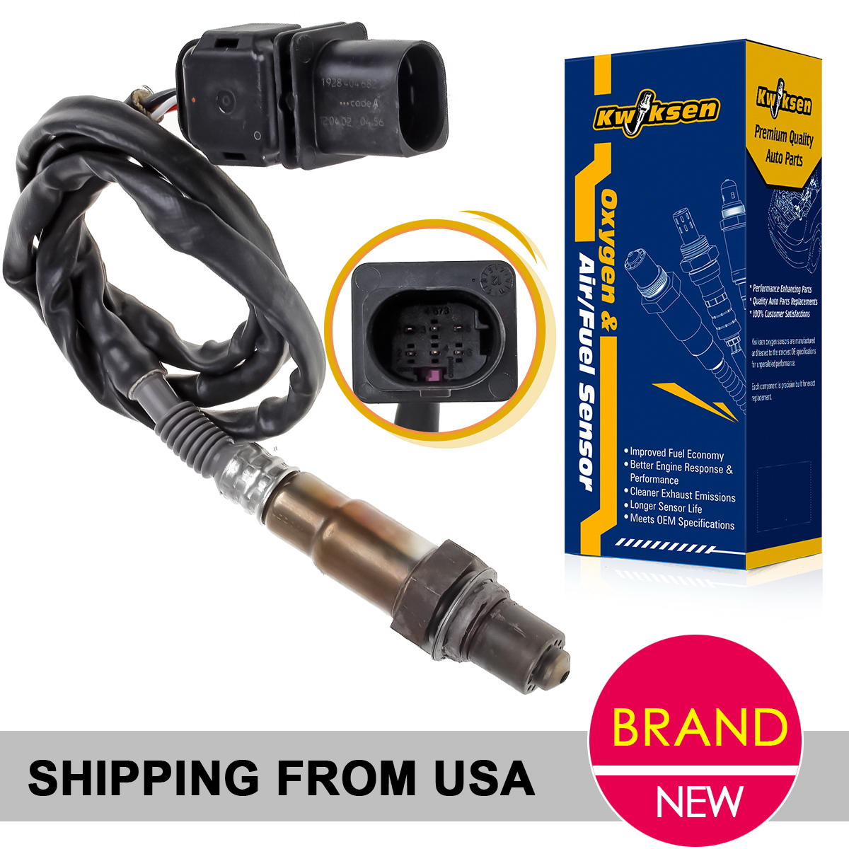 AFR Oxygen Sensor 1 Bank 2 For 09-14 Volkswagen CC/06-10 Passat/09-10
