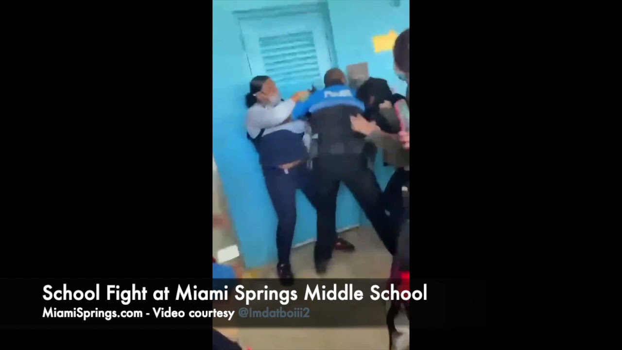 Fight at Springs Middle School Caught on Camera