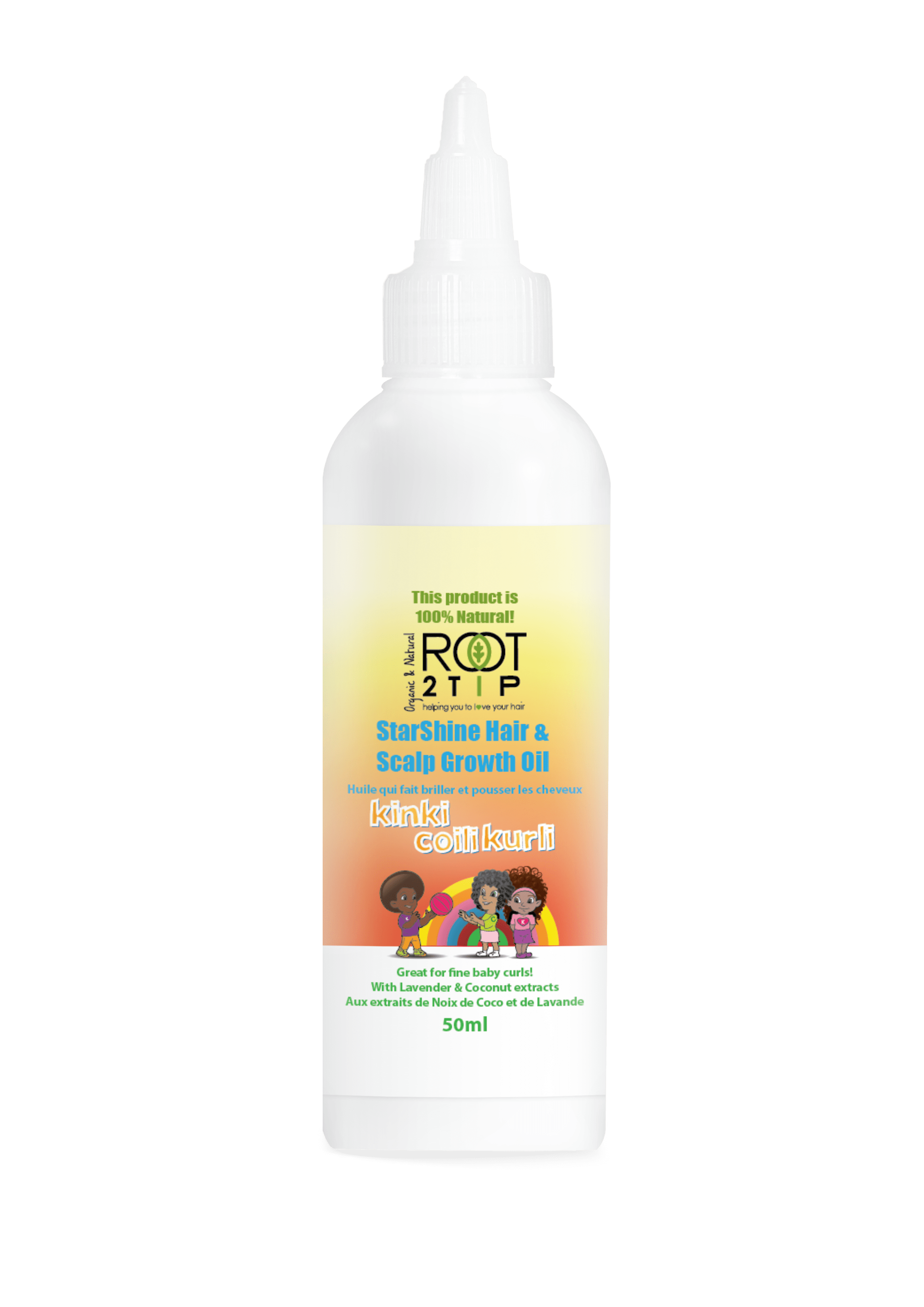 Hair & Scalp Growth Oil for kids hair Root2Tip Hair Care