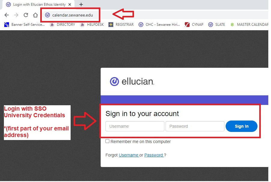 Reserve a Campus Space (FACULTY/STAFF) The University of the South