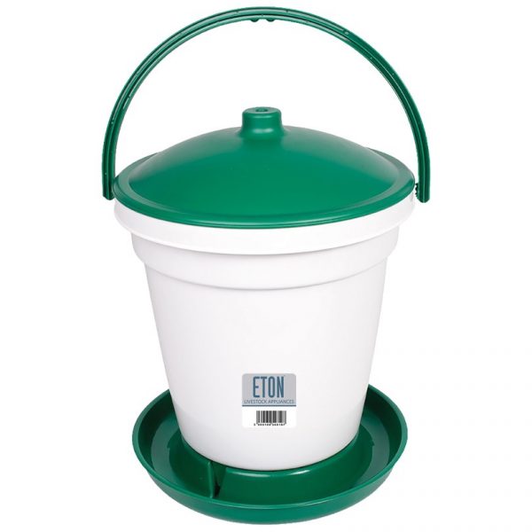 Bucket Drinker For Chickens or Ducks. 18 Litres Timber Flair